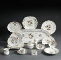 Herend Rothschild Bird Pattern Porcelain Dinner Service