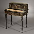 Napoleon III Ebonized and Motherofpearlinlaid Ladys Writing Desk