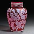 Thomas Webb  Sons Cameo Glass Vase
