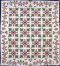 New Jersey applique quilt mid 19th c