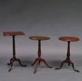 Three American Cherry Candlestands