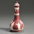 Wedgwood Crimson Jasper Dip Bottle and Cover
