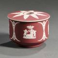 Wedgwood Crimson Jasper Dip Hair Receiver