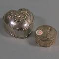 Two Sterling Silver Boxes