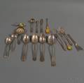 Sixteen Miscellaneous Mostly Sterling Silver Flatware Items