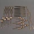 Gorham Greenbriar Partial Sterling Silver Flatware Service