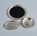 Three Pieces of Sterling Silver and Silvermounted Tableware