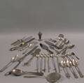 Group of Silver and Silverplated Flatware