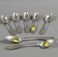 Seven Coin Silver Spoons