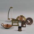 Seven Mostly Roycroft Copper Items