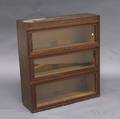 GlobeWernicke Oak Threestack Barrister Bookcase