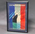 Cie Gle Transatlantique French Line Framed Poster