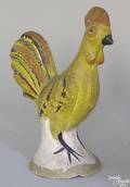Chalkware rooster 19th c