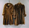 Two Fulllength Rabbit Fur Coats