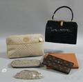 Assorted Group of Ladys Handbags and Cases