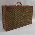 Antique Louis Vuitton Monogrammed Canvas Alzer 75 Hardsided Suitcase