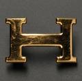 Hermes Goldtone Belt Buckle