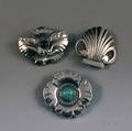 Three Georg Jensen Sterling Silver Brooches