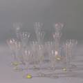 Fifteen Colorless Wineglasses