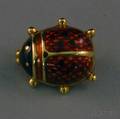 14kt Gold and Enamel Ladybug Pin