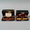 Four Antique Gold Bracelets in Original Boxes