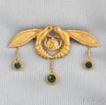18kt Gold and Enamel Brooch Lalaounis