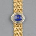 14kt Gold and Diamond Wristwatch
