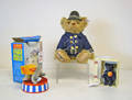 Steiff Circus Robby seal with platform and original box