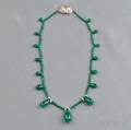 Emerald Bead Necklace
