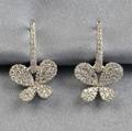 18kt White Gold and Diamond Earpendants