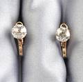 14kt Gold and Diamond Earrings