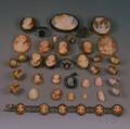 Large Group of Cameo Jewelry