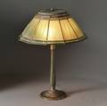 Tiffany Studios Linenfold Table Lamp