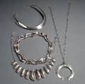 Four Sterling Silver Necklaces
