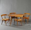 TH RobsjohnGibbings Dining Table and Four Chairs