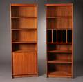Two Danish Modern Bookcases