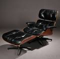 Charles and Ray Eames Lounge Chair 670 and Ottoman 671
