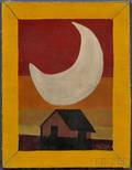 Mexican School 20th Century Untitled Moon