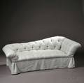 Custom Syrie Maugham High Low Sofa