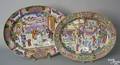 Two Chinese export porcelain platters