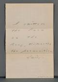 Dickinson Emily 18301886 Autograph Note Signed undated