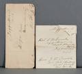 Davis Jefferson 18081889 Three Envelopes with Free Frank Signatures