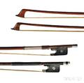 Two Nickel Silvermounted Cello Bows