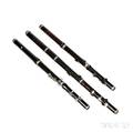 Trio of Classicalera Flutes
