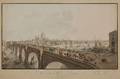 View of London from Waterloo Bridge Joseph Schutz after Friedrich Runk Vue de la Ville de Londres