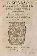 Lupicini Antonio c 1530c 1598 Discorso sopra la Fabrica e Uso delle Nuove Verghe Astronomiche