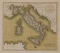 Italy John Cary 17541835 A New Map of Italy