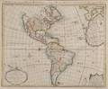 North and South America Guillaume de Lisle 16751726 Carte DAmerique