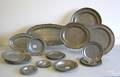 English pewter plates and chargers