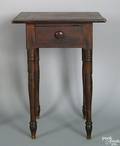 New England painted pine stand ca 1825